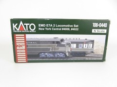 Kato 106-0440 N Scale New York Central EMD E7A/A Locomotive Set DCC ESU LokSound