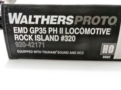 HO Walthers Proto 920-42171 Rock Island GP35 Phase II DCC/Tsunami Sound Cab 320