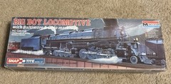 1984 Monogram Big Boy Locomotive Snap Tite HO Gauge Model Kit – Open Box