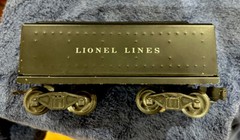Lionel 1655 Locomotive with Box and 6654W Whistle Tender with Box Nice