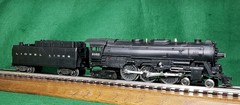 LIONEL 2055 HUDSON STEAM ENGINE * 6026W TENDER * SERVICED * RUNS GREAT ! VIDEO !