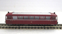 FLEISCHMANN 7400 7401K N DB VT95 DIESEL RAIL BUS & PASSENGER CAR SET OVP TESTED