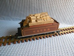 BACHMANN BIG HAULERS #26 V. & T. R. R. TENDER G SCALE V. & T. R.R #26 G Scale