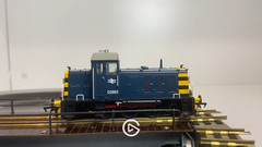 Heljan 29021 Class 07 D2992 BR Blue with Wasp Stripes and Air Brakes DCC Ready