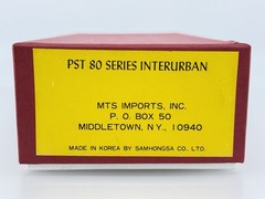 HO Scale MTS Imports Samhongsa Brass PST 80 Series Interurban Trolley Streetcar