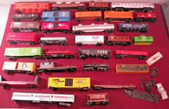 Large Lot of HO Train Cars Parts Pieces Repair Mantua Lionel Tyco Life Like C+++