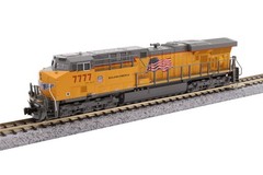 Kato N 176-8967-DCC Union Pacific #7777 UP Building America GE ES44AC Diesel