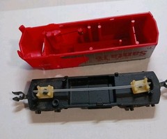 Vintage Mattel HO Santa Fe Dummy Diesel 5941 Action Conductor Locomotive