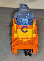 MEHANO ELECTRIC LOCOMOTIVE CHESSIE SYSTEM C&O 4301 HO MODEL TRAIN ENGINE