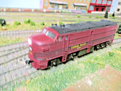 LV 538 TRAIN MINIATURE OF ILLINOIS FA1, ATHEARN DRIVE, LED’s FRONT & REAR, HO