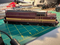 PROTO 2000 #30187 BL2 LOCOMOTIVE, Boston & Maine 1552 HO SCALE, DCC OB