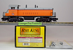 MTH RAILKING 3-RL O #1643 MILW MILWAUKEE ROAD SW-9 DIESEL SWITCHER PS2 30-2444-1