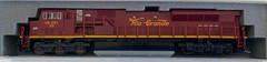 N Scale Kato DCC Equipped SD90/43MAC SLRG 115 CIT Rio Grande Diesel Locomotive