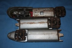Lionel Prewar #616E Flying Yankee Passenger Set: #616, #617 & # 618 with Red Top