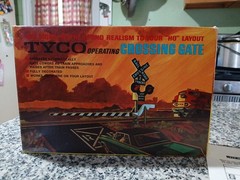 Tyco Ho Scale Electric Trains Operating Crossing Gate No. 908 600 Vintage. 1968