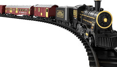 Juego de tren para niños de 3 a 12 años, locomotora de vapor clásica eléctrica