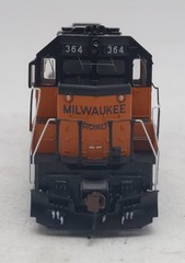 Athearn G40523 HO Scale Milwaukee Road GP38-2 Diesel Locomotive #364 EX/Box