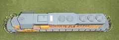 Bachmann HO SD40-2, I Installed Digitrax DCC, With Original Box, USED