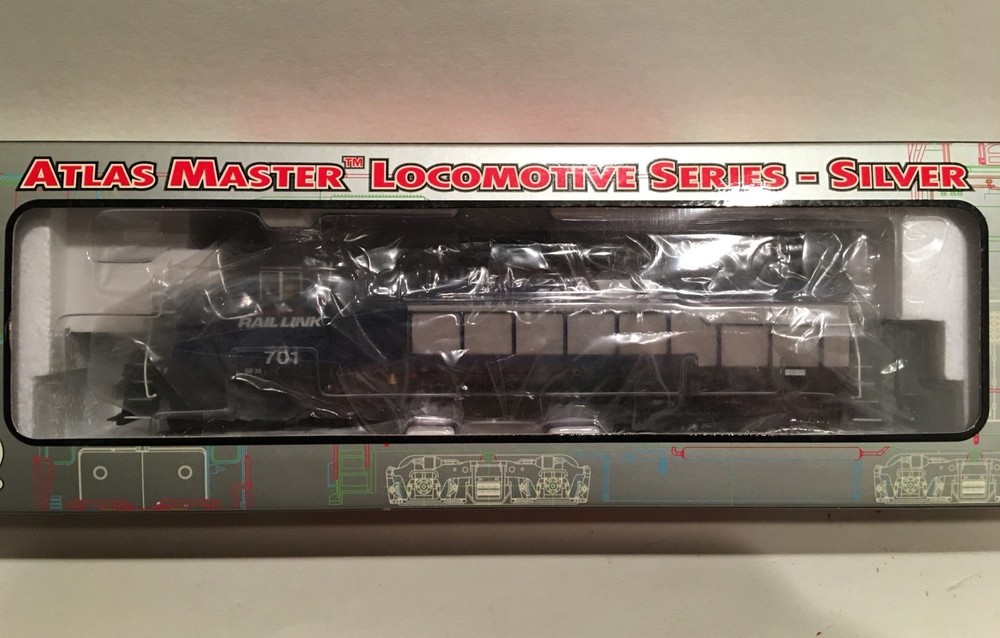 HO Atlas 9247 Montana Rail Link SD35 Low Nose Diesel Locomotive MRL #701