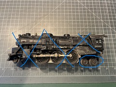 Lionel Train 2037 2018 2026 2029 Locomotive 4 WHEEL TRAILING TRUCK PART LOT C2