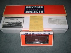 Lionel 6-18002 NYC Hudson 4-6-4 Steam Locomotive Engine, Tender & Caboose.