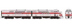 Rapido ~ HO Scale ~ EMD FT A+B ~ Burlington CB&Q ~ #108-A + 108-B ~ DCC Sound