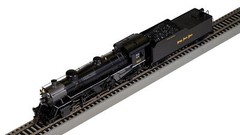 Bachmann 54407 Light 2-8-2 Nickel Plate Road #587 w/Long Tender Locomotive HO