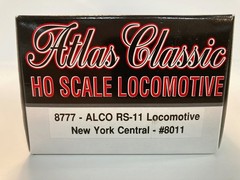 Atlas RS-11 New York Central NYC Rd. 8011 Lighting Stripe BRAND NEW NKP B&A D&H