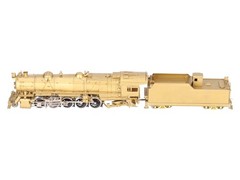 Alco S-119 HO Scale Brass Pennsylvania N-2sa 2-10-2 Steam Loco & Tender EX/Box
