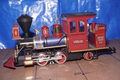 LGB G Grizzly Flats Steam Locomotive Chloe Grizzly Flats 1:22.5 Analog