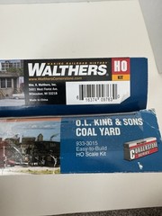 Lot Walthers HO Cornerstone Series O. L. King Sons Coal Yard Industry Office