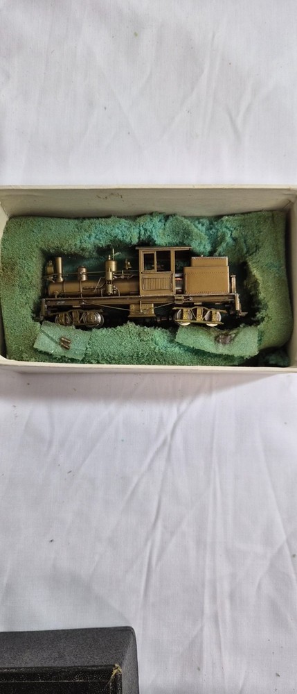 Vintage rare brass Northwest short line Class A Shay 18 ton HOn3