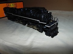 MTH RAILKING O 1117LP CHESAPEAKE & OHIO 2-6-6-6 ALLEGHENY WITH SMOKE & SOUND
