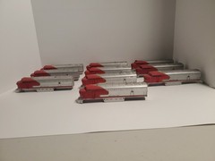 AHM Santa Fe 5028 Diesel Loco Shell HO 1/87 Shell only Lot Of 10