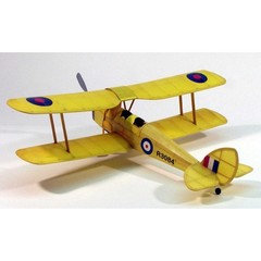 Dumas Products Inc. Tiger Moth17.5″ Rubber Power DUM208 Wooden Kits Airplane