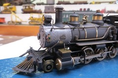 PFM Brass 4-6-0 Virginia & Truckee Steam Loco #26 custom paint HO “10 Wheeler”