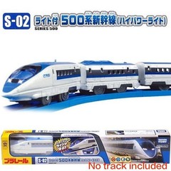 Takara Tomy Plarail Toy Train Series – S-02 500 Shinkansen w/High-Power Light