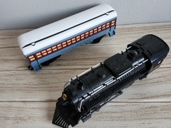 Lionel G Gauge Polar Express 1225 Replacement Steam Locomotive & Passenger Car