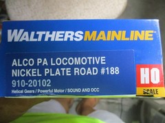 NKP 183 OR 188 NICKEL PLATE ROAD PA-1,FACTORY DCC AND SOUND ESU SOUND,BRAND NEW