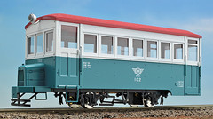 On30/Oe P.H Kiha-102 Narrow Gauge Diesel Rail Bus Kit w/Power Drive 0e