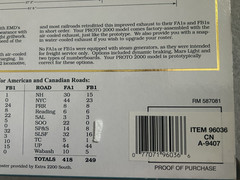 PROTO 2000 HO Scale Alco FA1 Powered Locomotive Canadian National CN NIB Tested