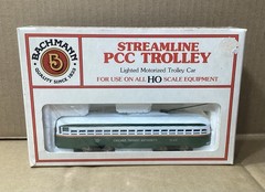 Bachmann Chicago Transit Authority Streamline PCC Trolley HO Scale #7123 w/ Box