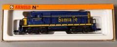 Arnold 5054 N Scale Santa Fe Diesel Locomotive #3277 EX/Box