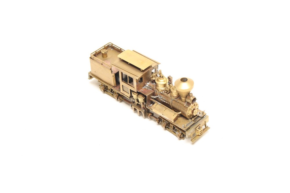 HON3 BRASS WESTSIDE WMC CLASS A 20 TON 2 TRUCK SHAY BACKDATED FLUTED DOMES MORE!