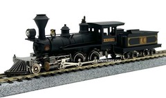 HO KTM H.K. Porter JGR 7100 2-6-0 Steam Locomotive RTR H0 Vintage Brass Model