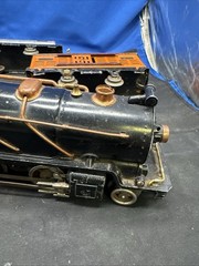 Lionel 262E O Gauge Prewar Steam Locomotive Tender Set Tinplate Black Vintage