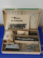 RARE HO Bowser New York Central K11 4-6-2 Pacific Kit – complete, unassembled