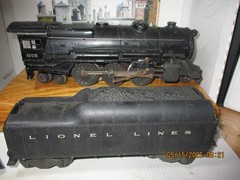 VINATGE Lionel #675 2-6-4 Die Cast Steam Turbine Locomotive w/2046W Tender~RUNS