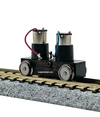 N/HOn30/HOe/009 TGW 9 mm Gauge Wagon Power Drive Chassis w/Frames 20mm/5.6mm H0e