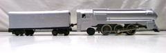 S scale American Flyer steam engine (lot 0349)